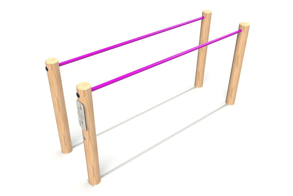 Timber Parallel Bars | Trim Trail